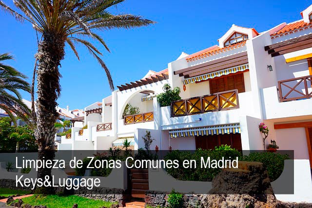 limpieza de zonas comunes en Madrid, keysandluggage